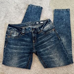 Miss Me Dark Blue Skinny Jeans